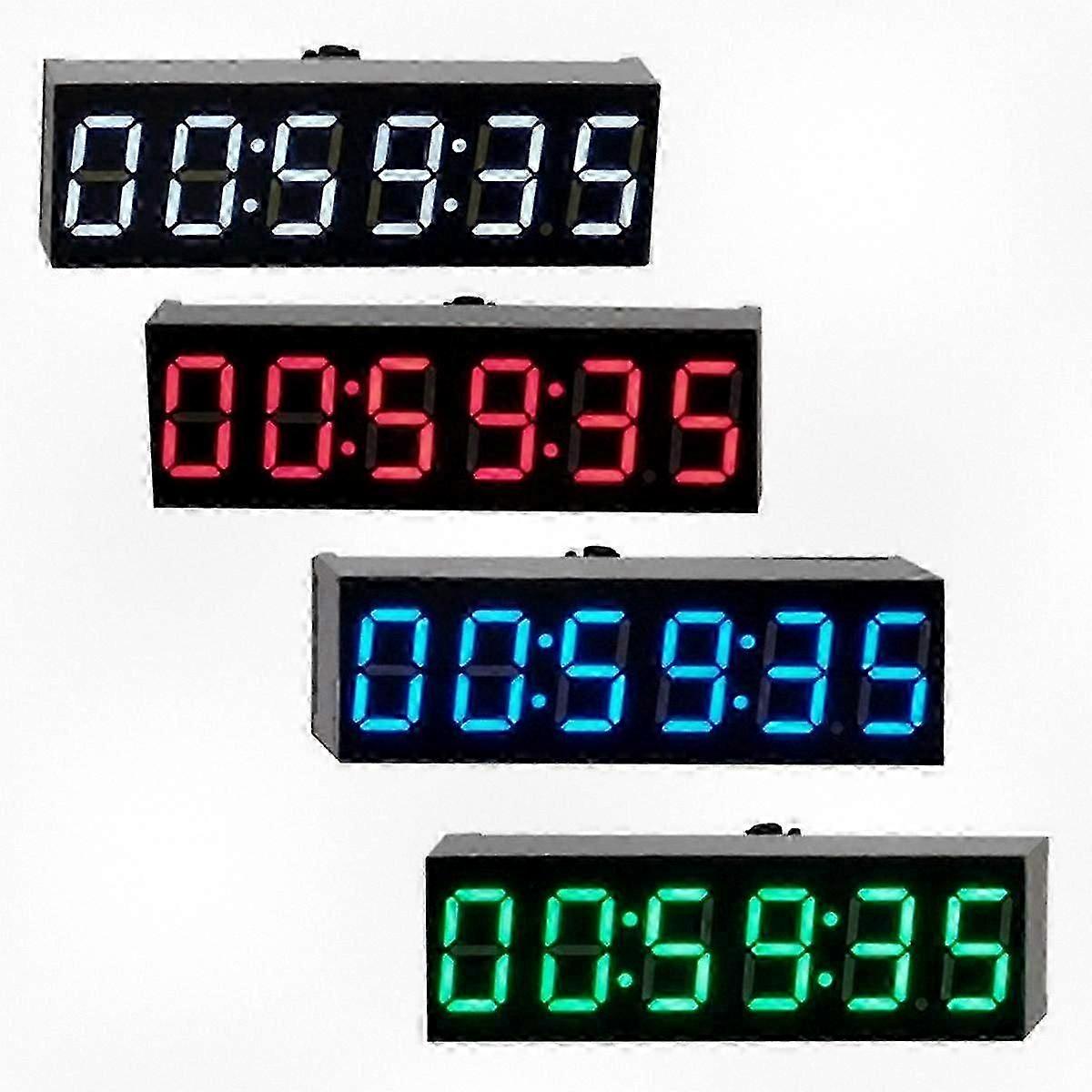 Digitales 6-Bit-LED-Uhrenmodul mit zweitem Display, Ausschaltspeicher, Helligkeitsregelung, 0,36-Zoll-Bildschirm