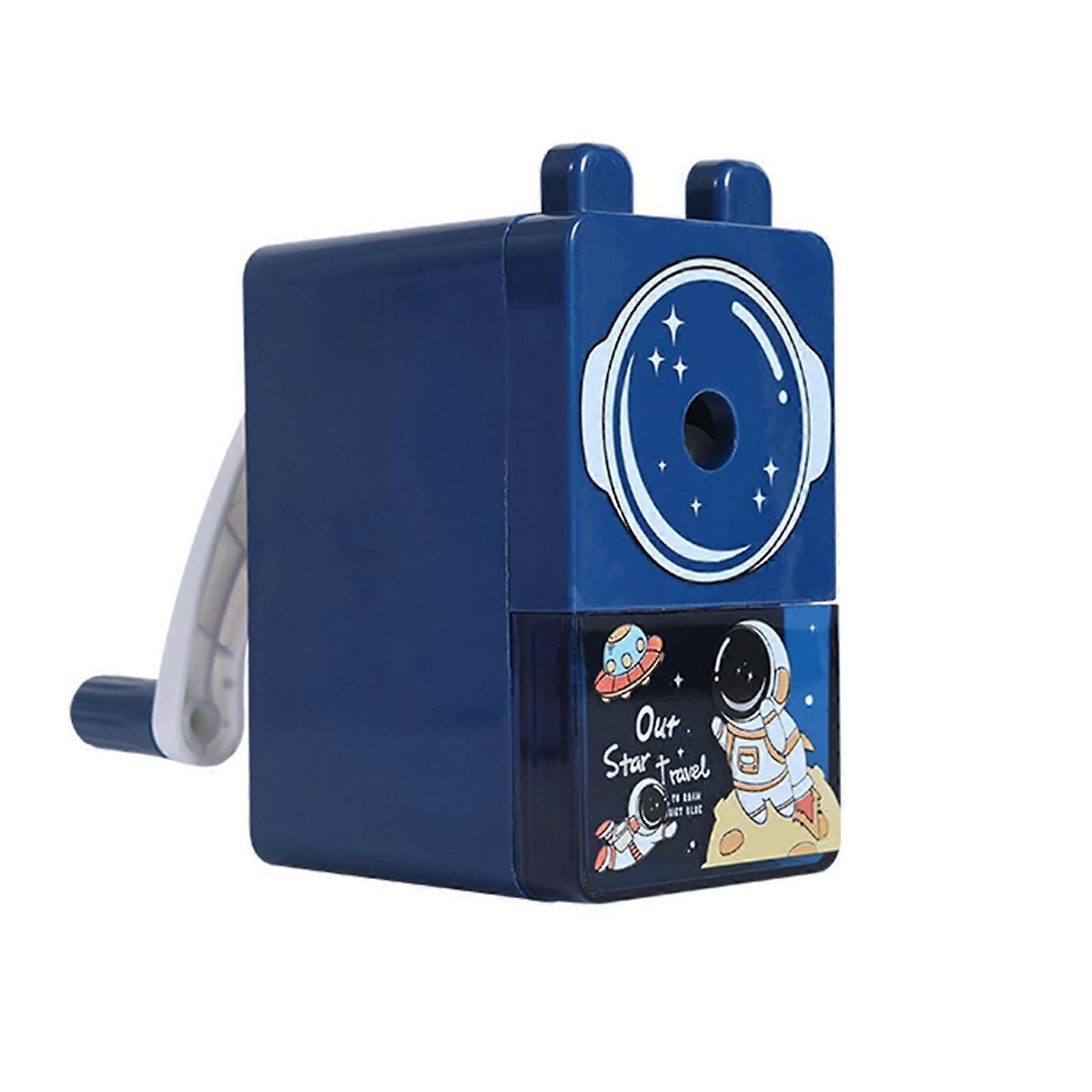 Handcranked pencil sharpener, automatic lead sharpener  rotary, handcranked  stationery accessories