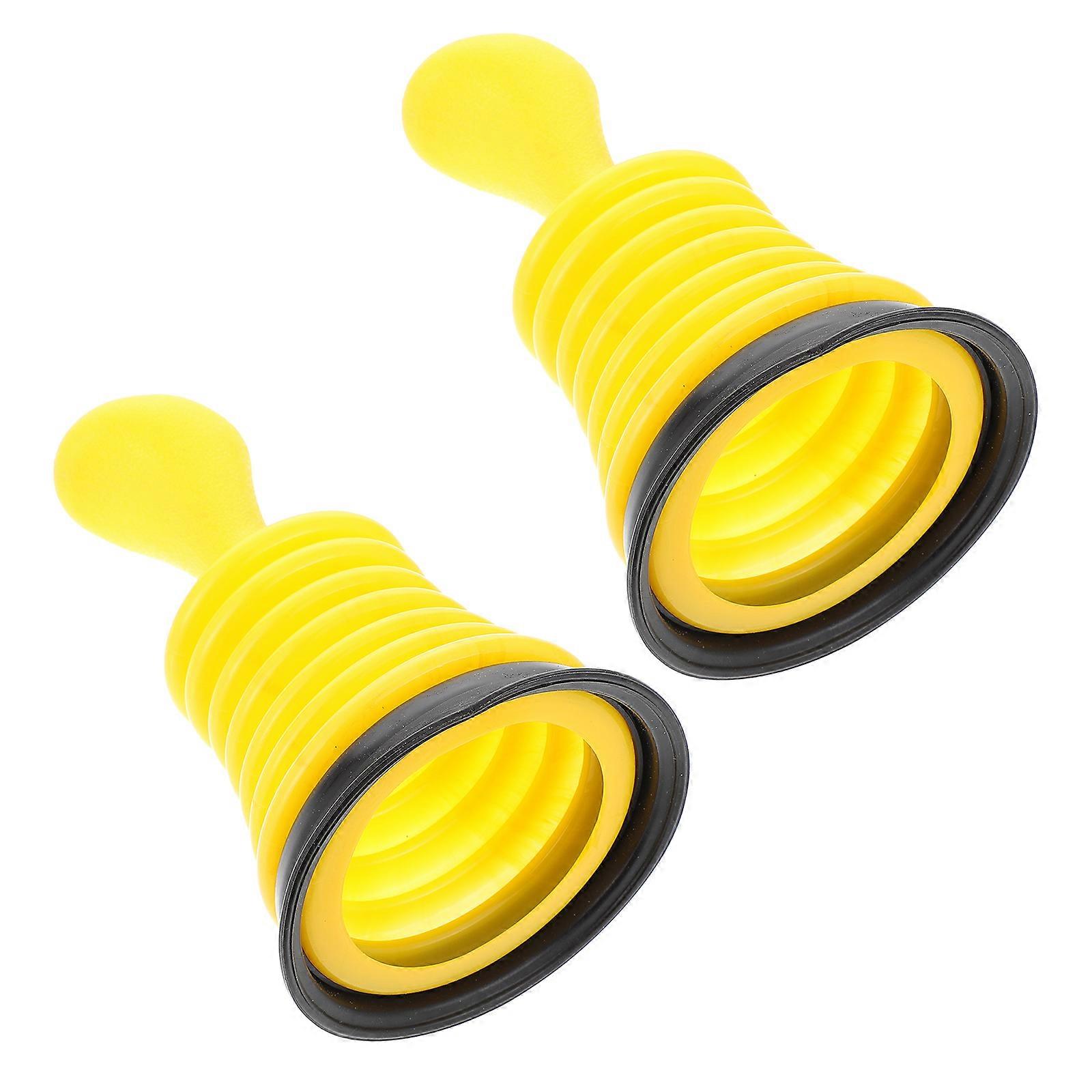 Sink Plunger for Kitchen Drain Unclog Sewer Ergonomic Handle Design 18.00X10.70X10.70CM 2Pcs