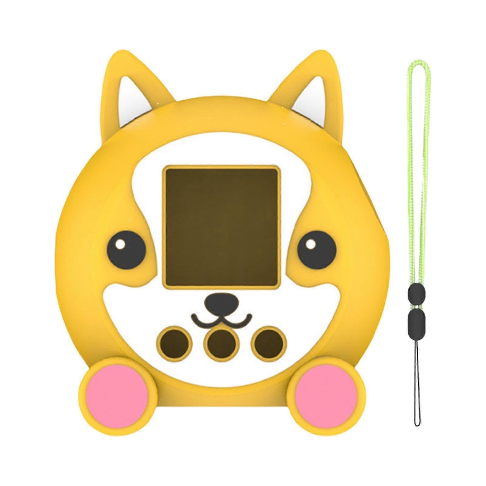 Digital Toy Case with Lanyard - Portable Interactive Electronic Toy Protector, 9.3 x 8.1 x 6 cm, Durable Design