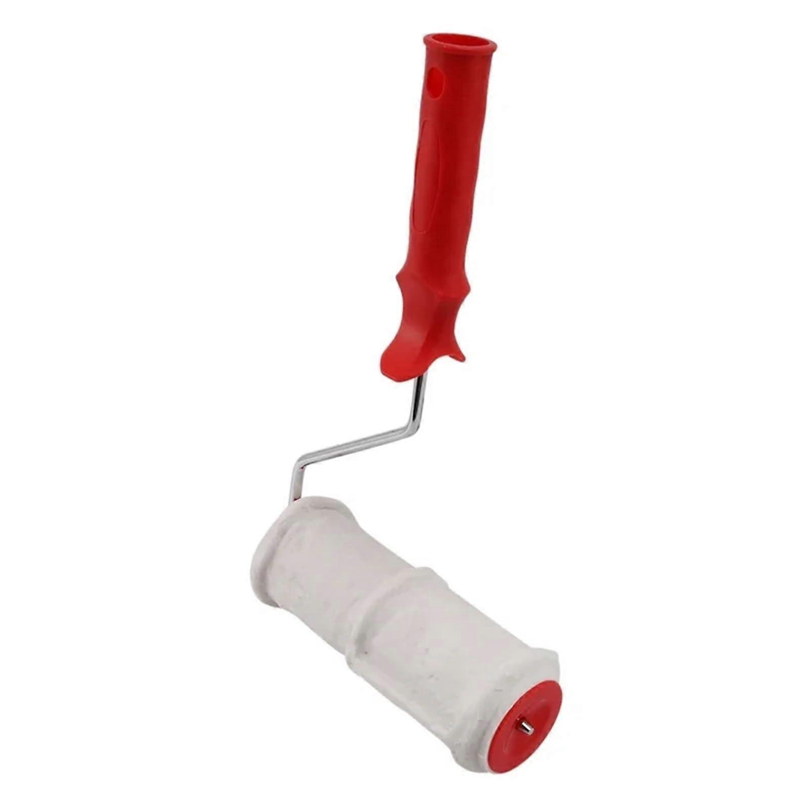Brick Pattern Paint Roller DIY Tool Art Paint Texture Roll Flower Roller Red White