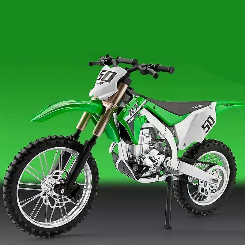 kawasaki KX450 Cross-Country Μοντέλο Μοτοσικλέτας Προσομοίωση Μοντέλο Μοτοσυκλέτας Δρόμου Στατική Συλλογή Παιδικό Δώρο Παιχνιδιών