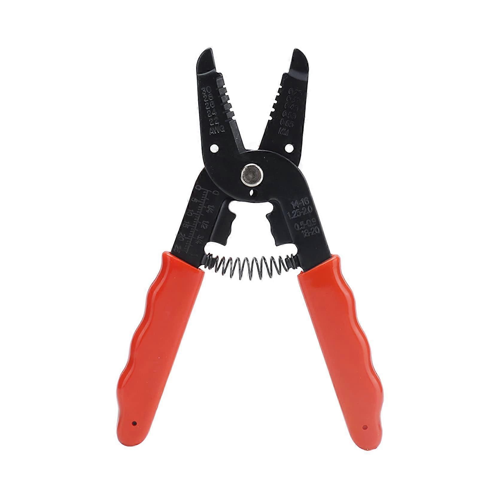 Alloy Steel Wire Cutter Pliers Handheld Cable Cutter With Cutting Edge And Ruler Scale For Electricians