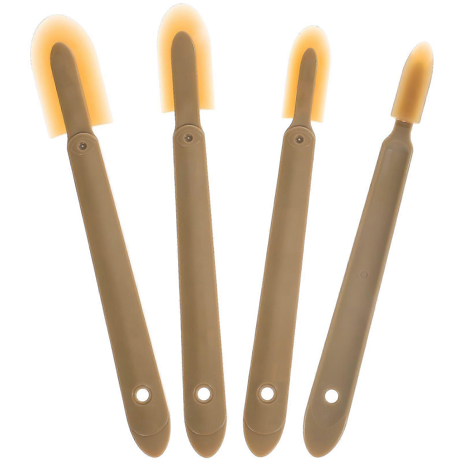 4 Pcs Caulking Spatulas Caulk Remover Tool Grout Removal Tool Caulk Smoothing Tool Caulk Applicator Tool