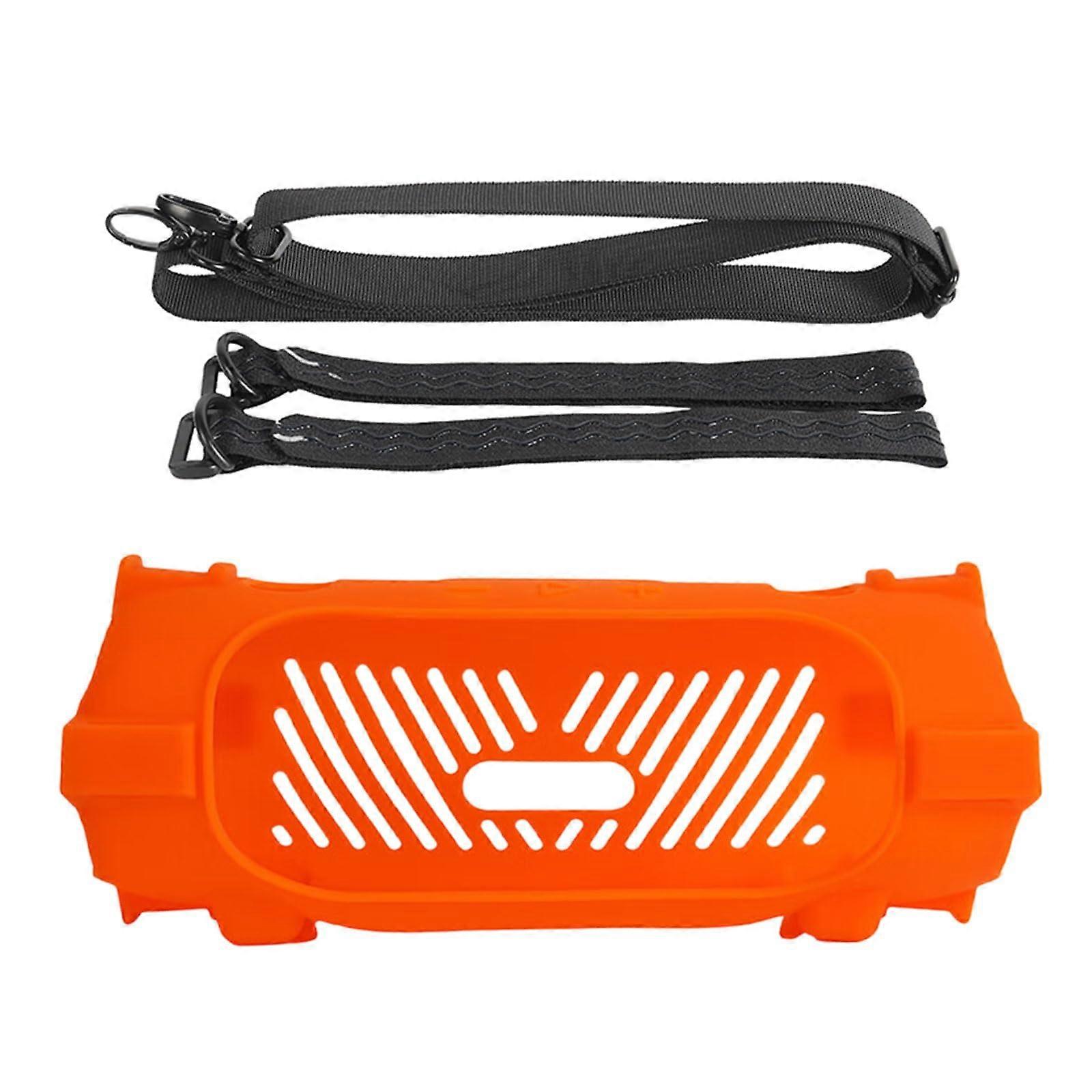 Flexible Silicone Case For Speaker Housing Universal Fit Scratch-Resistant Shock-Absorbent Soft-Touch