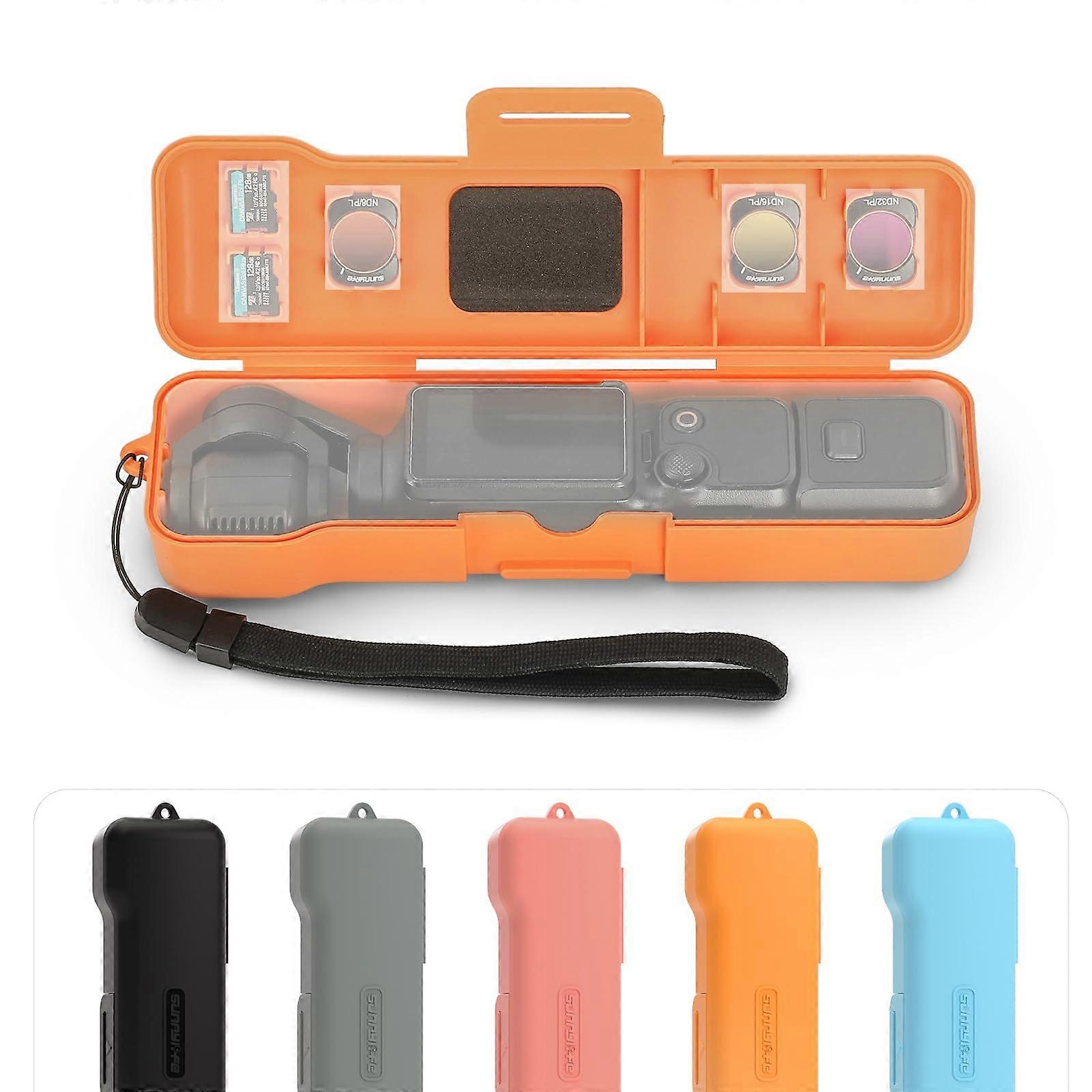 Protective Case Hard Shell With CPL/ND Filter Magnetic Storage Black for DJI Osmo Pocket 3