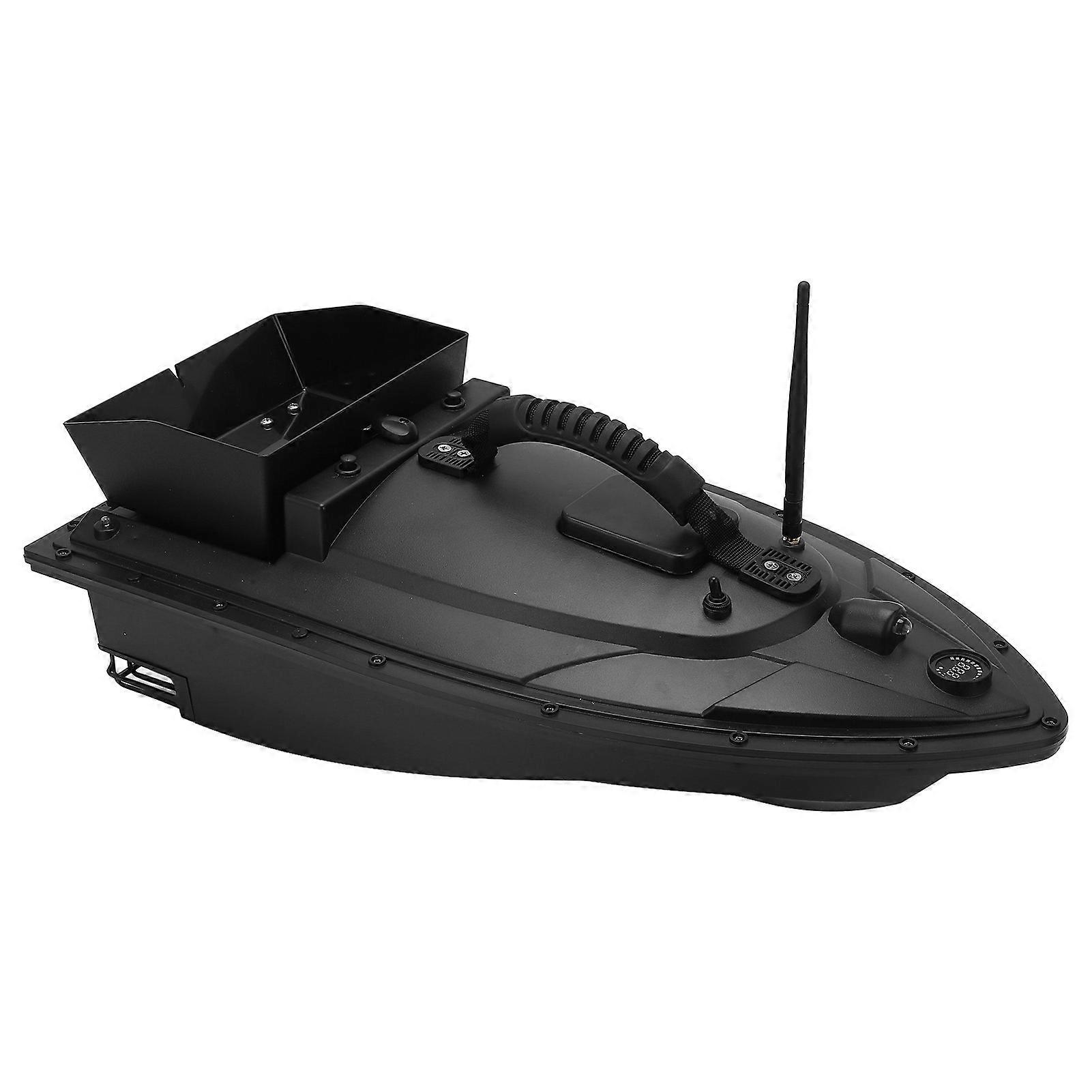 RC Angelköderboot mit Licht One Button Cruise 5200mah 1A 300m mit Einzelköderbehälter 100-240V US-Stecker 
