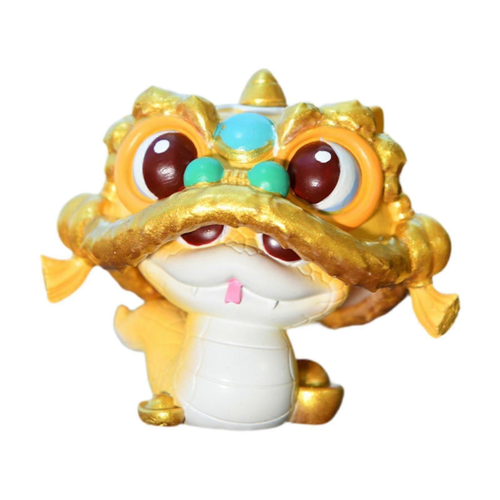 2025 Chinese New Year Snake Statue Ornament for Bookshelf Office Living Room