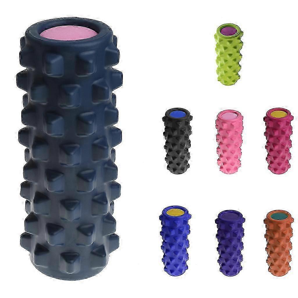 Foam Roller with Trigger Point Grid for Physiotherapy Yoga and Pilates