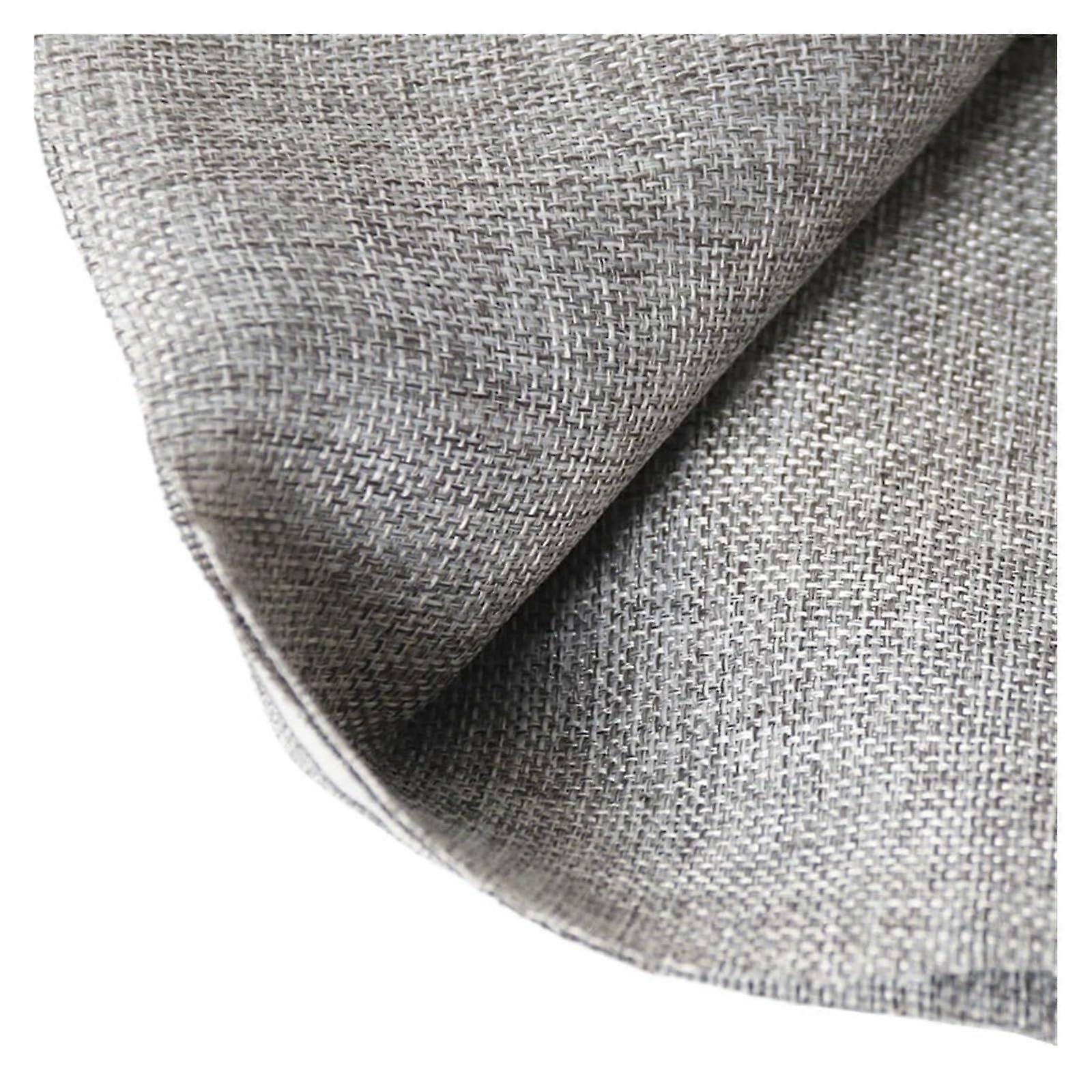 Loudspeaker fabric cover, dustproof, linen, solid color, sofa, background, home textiles, acoustic supplies, 1.46 x 0.5 m, white