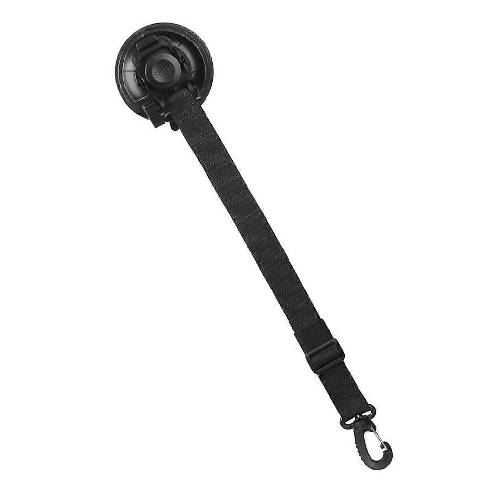 Durable Windproof Suction Cup Hook for Outdoor Camping Tents – Easy Installation, Surface Friendly, Heavy Duty Use, Black