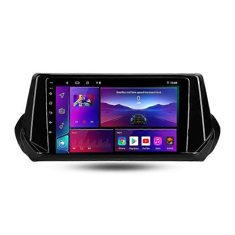 2 Din For Peugeot 2008 II 2 2019 - 2021 4G WIFI Android Auto Car Radio Player Stereo Car Multimedia Video player GPS Navigation DSP RDS