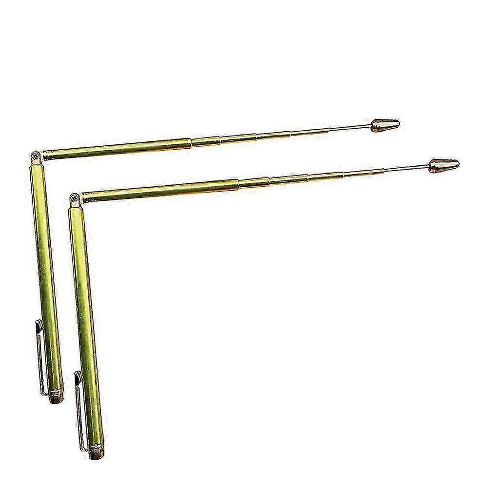 2pcs/set Water Detector Dowsing Rods Divining Witching Adjustable Durable Brass