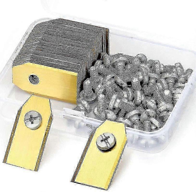 45 Replacement Blades For Husqvarna / Automower / Gardena / Yardforce Robot Lawn Mower, Titanium Knife Blades - Spare Blades(3g - 0.75mm) - Sp High Qu