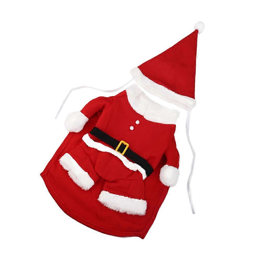 Funny Dog Clothes Pet Apparel XS Size Christmas Style Photo Taking 1 Set