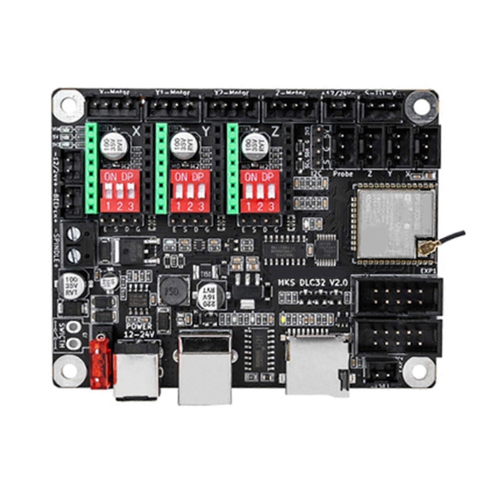 3D Printer Motherboard DLC32 Version 2.1 Engraver Offline Control 32bit with LightBurning Grblaser Engraving Controller
