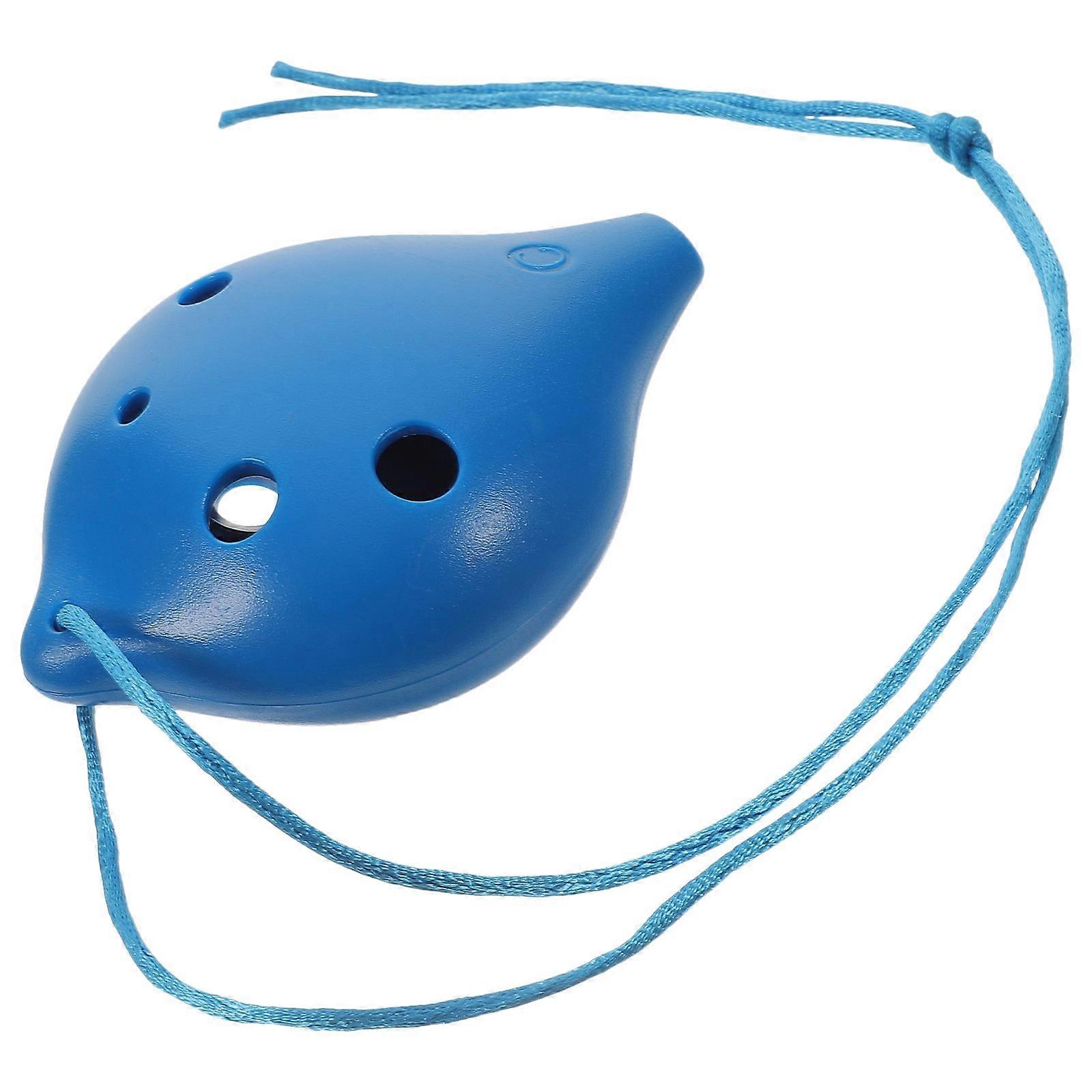 Beginner Plastic Ocarina Beginner Musical Instrument Practice 6-hole Ocarina