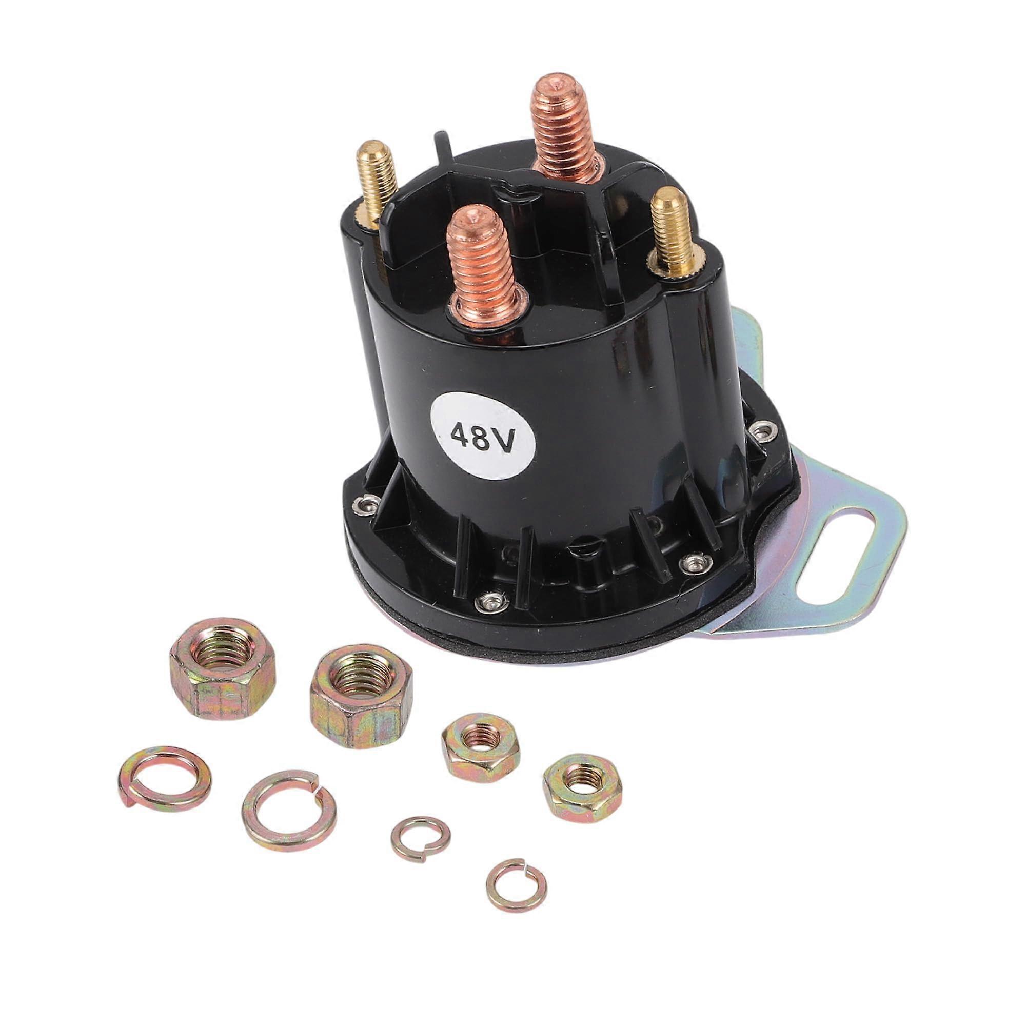 Golf Cart Solenoid Relay for EZGO RXV Electric 2008up 48V 150A 4 Terminal Relay