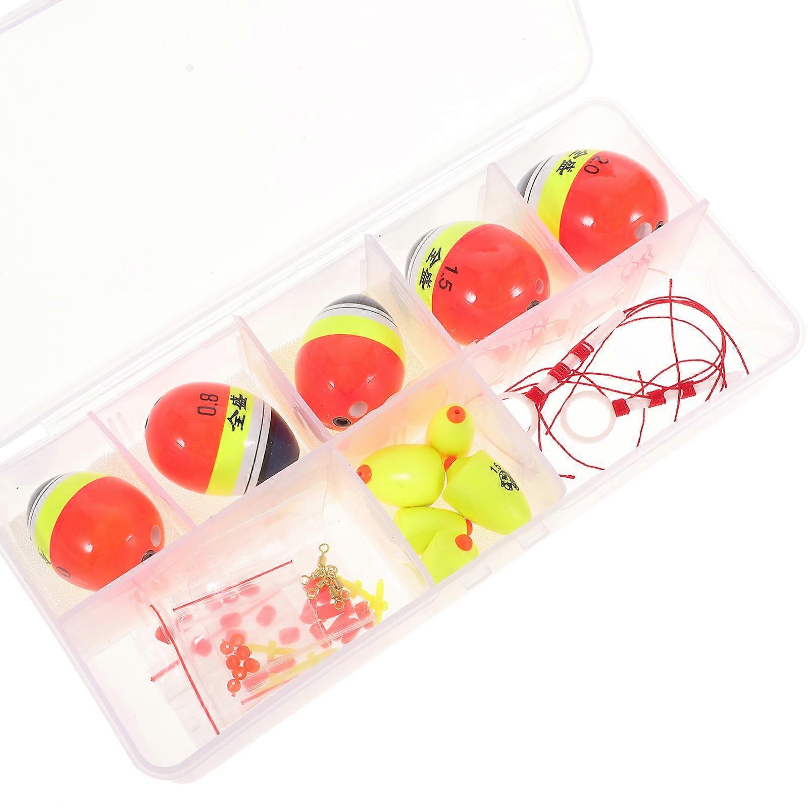 Assorted Color Fishing Lures Kit 1 Set Suitable For Fishing Veterans Men With Portable Storage Solution 20X9X4.5Cm