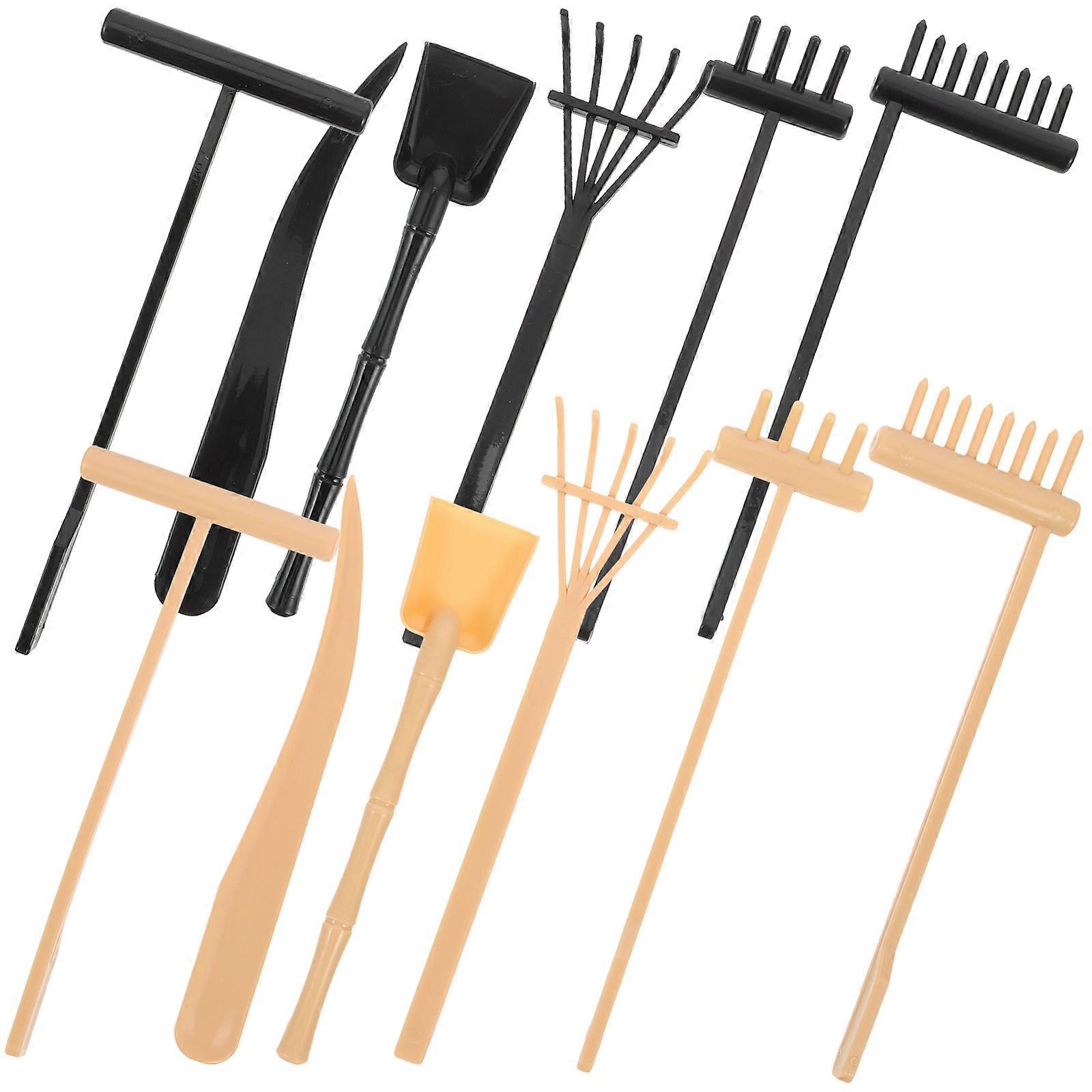 Zen Garden Tools Set Rakes and Sand Tray Accessories for DIY Crafts, Meditation, and Decor Pattern Design