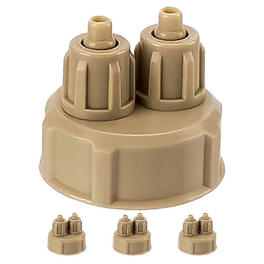 4PCS DIY Reactor Bottle Caps for Fish Tank Quick Twisted Bottle Caps