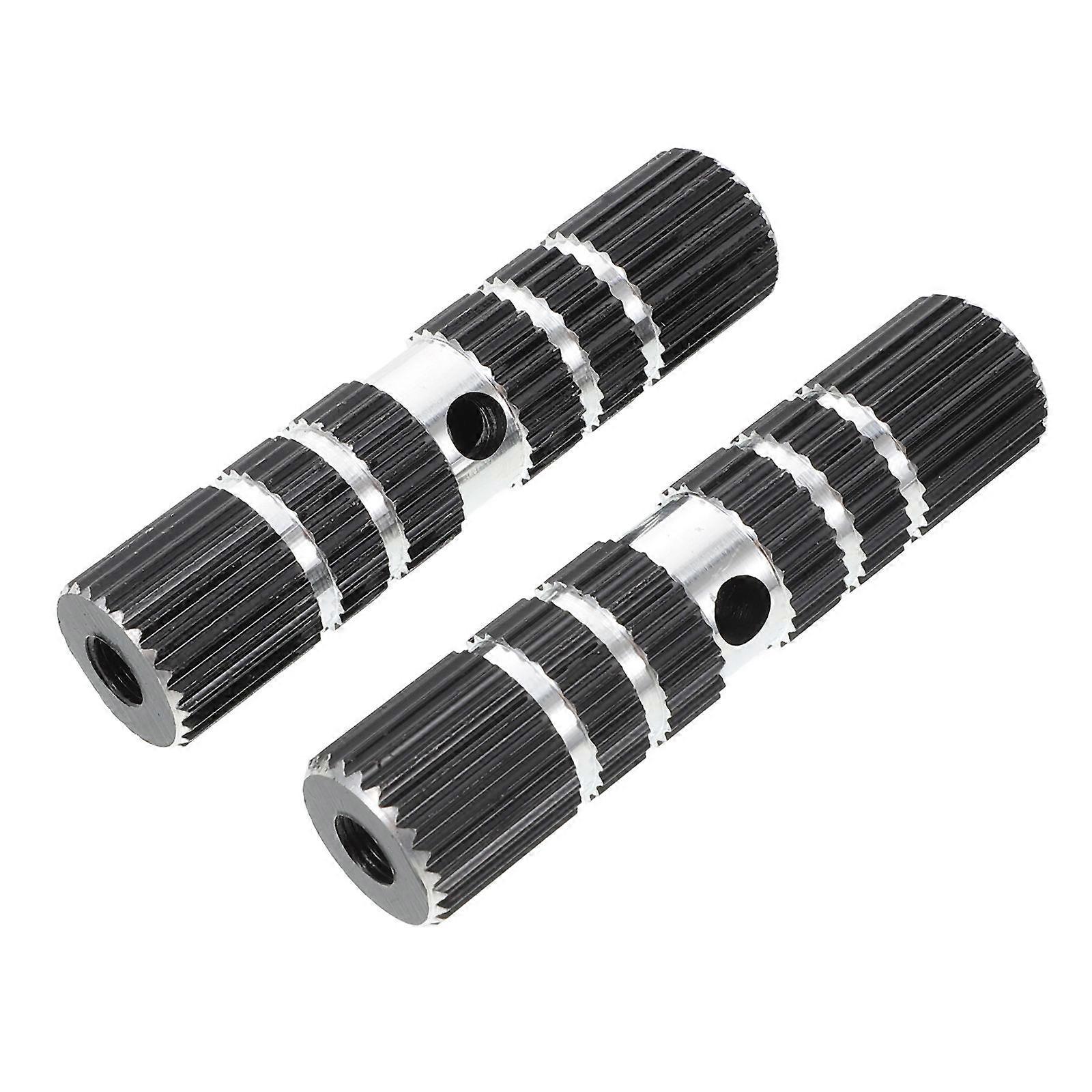 1 Pair Portable Bicycle Foot Pegs Aluminum Alloy Bike Rear Rest Wear Resistant Bicycle Pegs Bike Supply