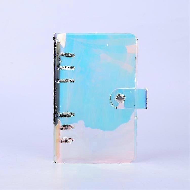 A5 Notebook Binder, Transparent And Colorful, High-quality Pvc Notebook, Rainbow