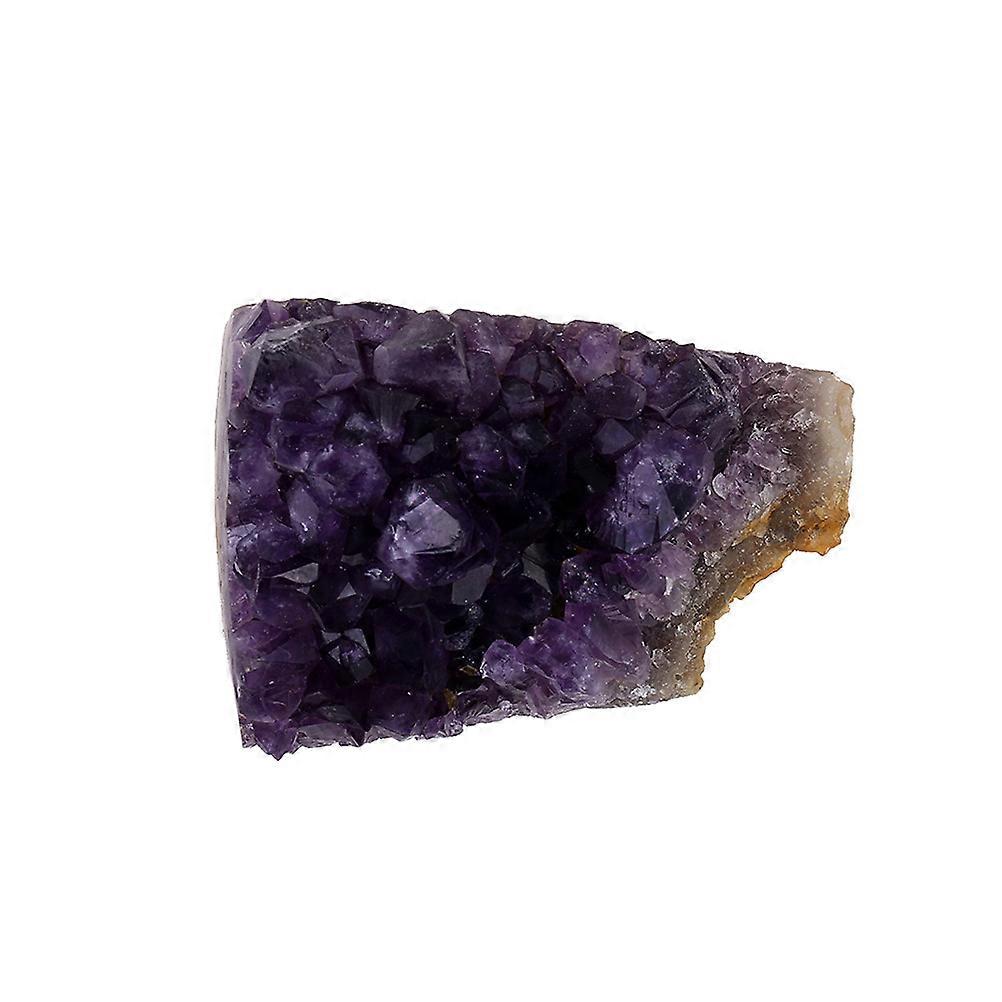 Fish Tank Accessories Natural Amethyst Rock Handmade Crafts For Gardening Purple 9.00X6.00X3.50CM 1PC