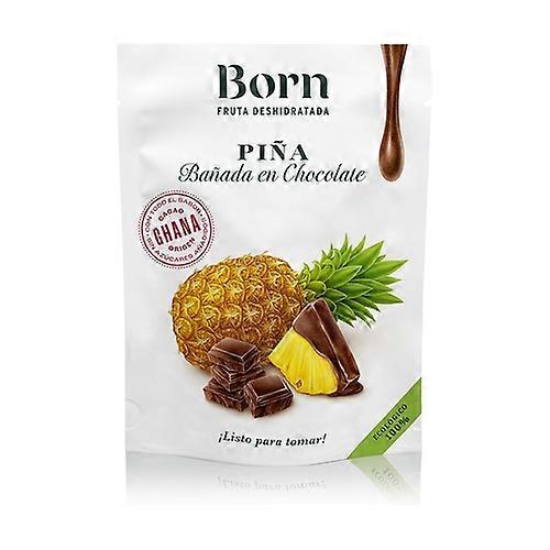 Pineapple dipped in organic chocolate 40 g