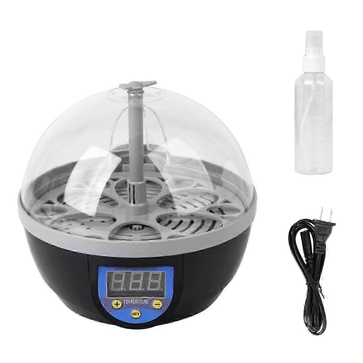 6 Egg Incubator Automatic Temperature Control Hatchery Machine Chicken Duck Quail Bird Brooder Eggs