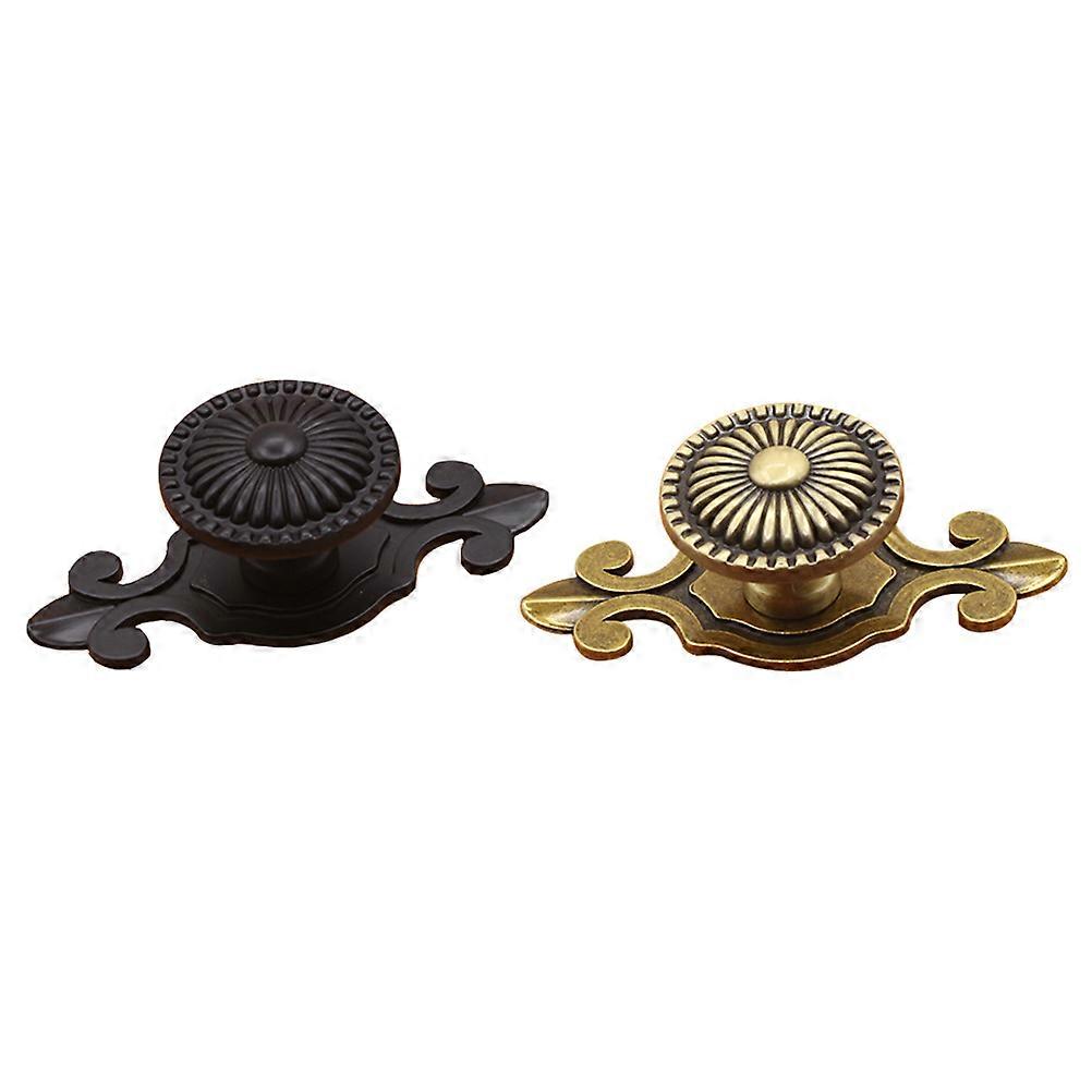 a refined product description based on your input:
**2pcs Retro Cabinet Door Handles – Vintage Style Pull Knobs for Furniture**
Add a touch of
