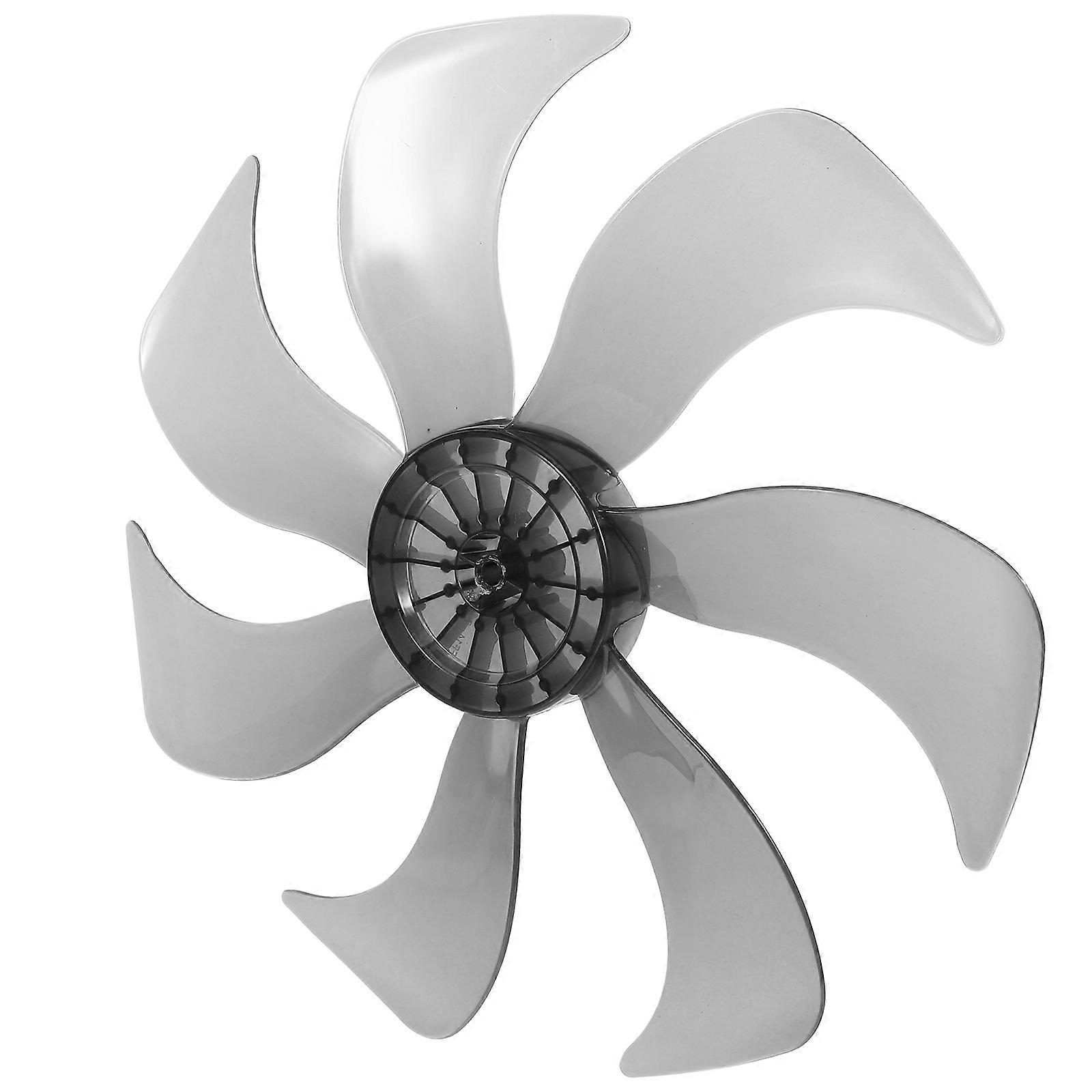 White Plastic Fan for Table and Pedestal Fan Replacement with Design for Summer Use 14 inch