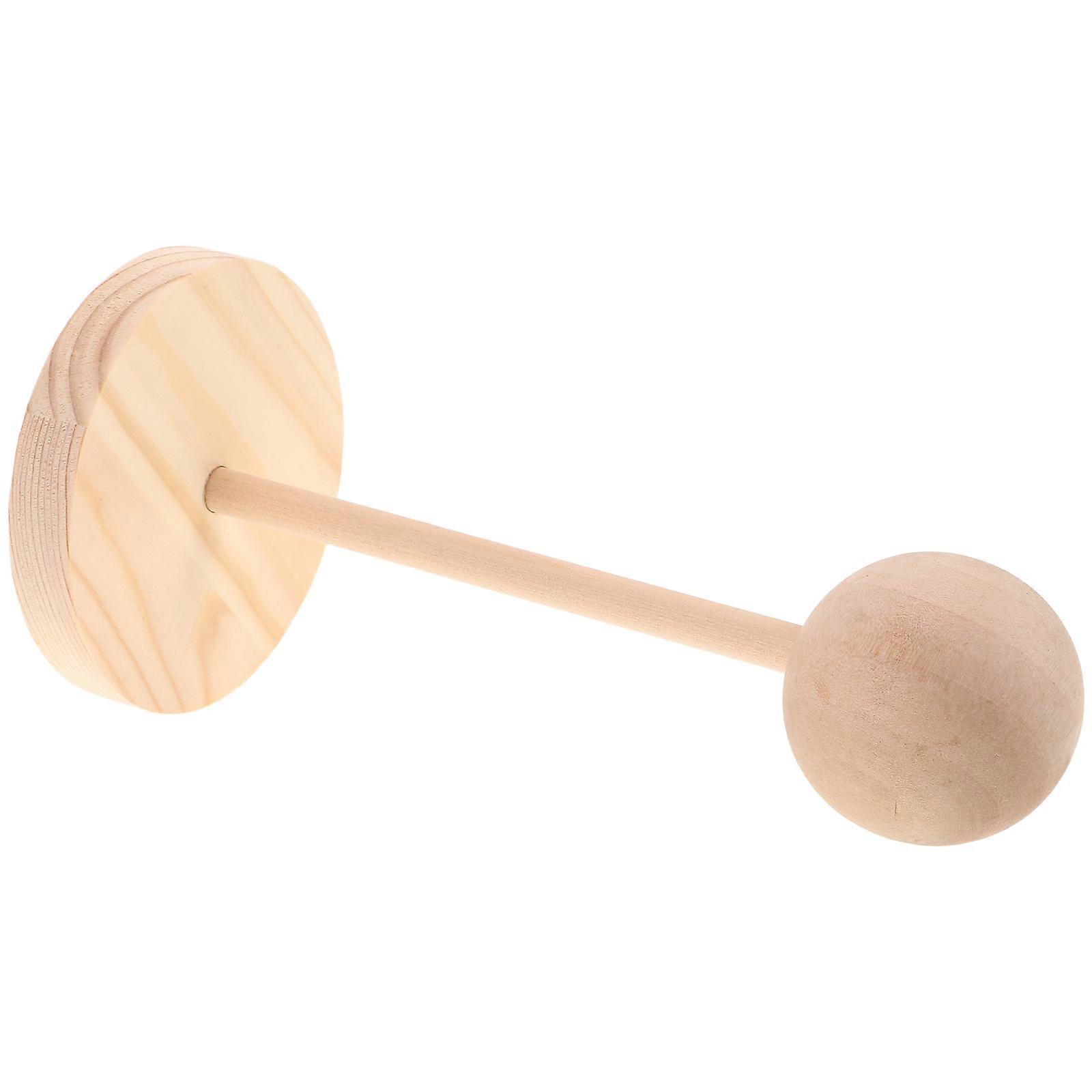 Wood Doll Wig Holder Accessory For Room Decor And Collection Display With Multifunctional Design Available In Beige Color 1 Pcs