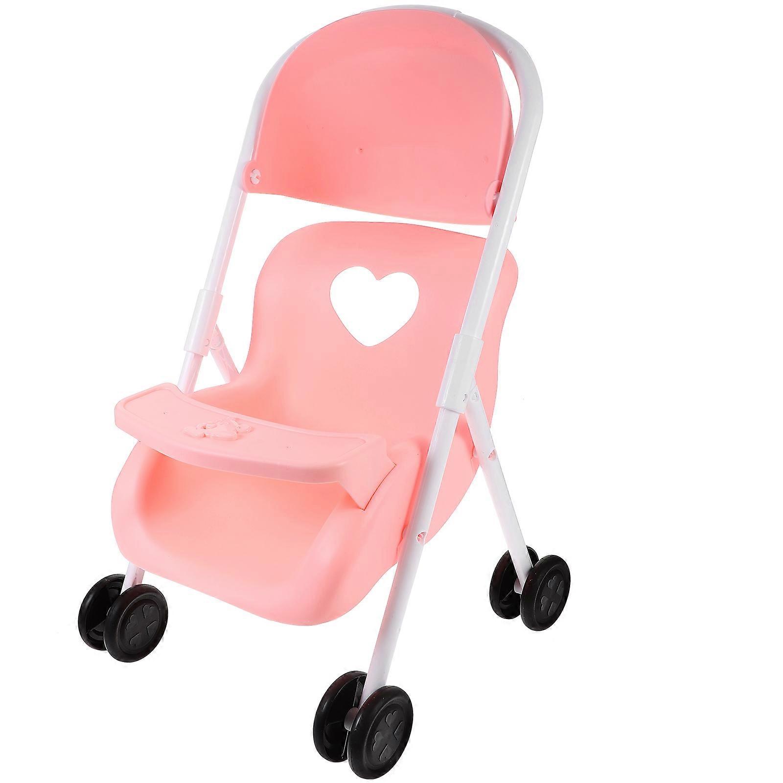 Doll Stroller for Play Game Simulated Stroller Furniture Adornment