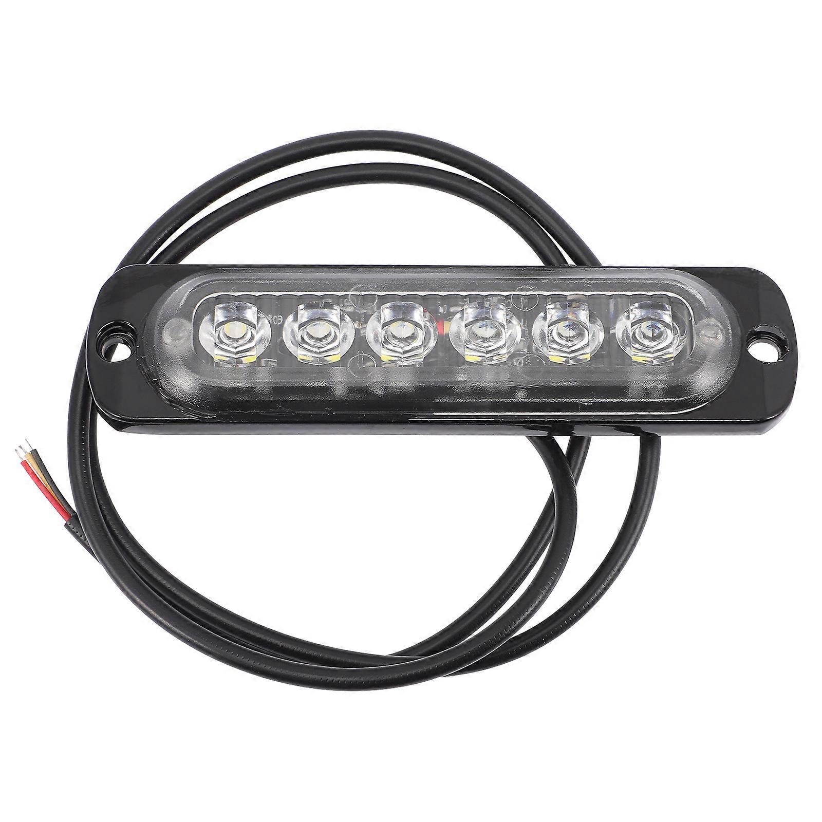 Strobe Lights for Cars with High and Aluminum Alloy Shell Black Color