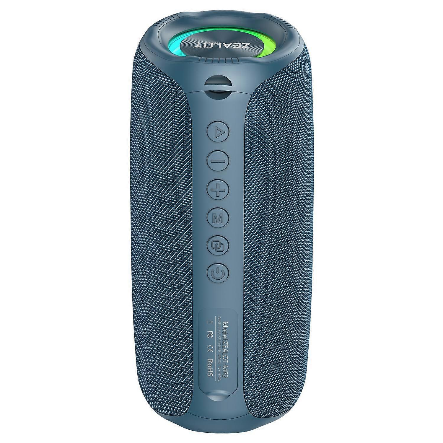 Zealot MP2 20W Haut-parleur Bluetooth RVB extérieur portable