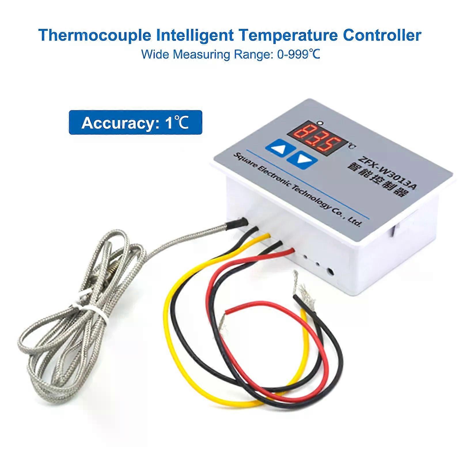 ZFX-W3013A Smart Digital Microcomputer Temperature Controller Thermostat with Waterproof for Freezer Hatchery Refrigerator