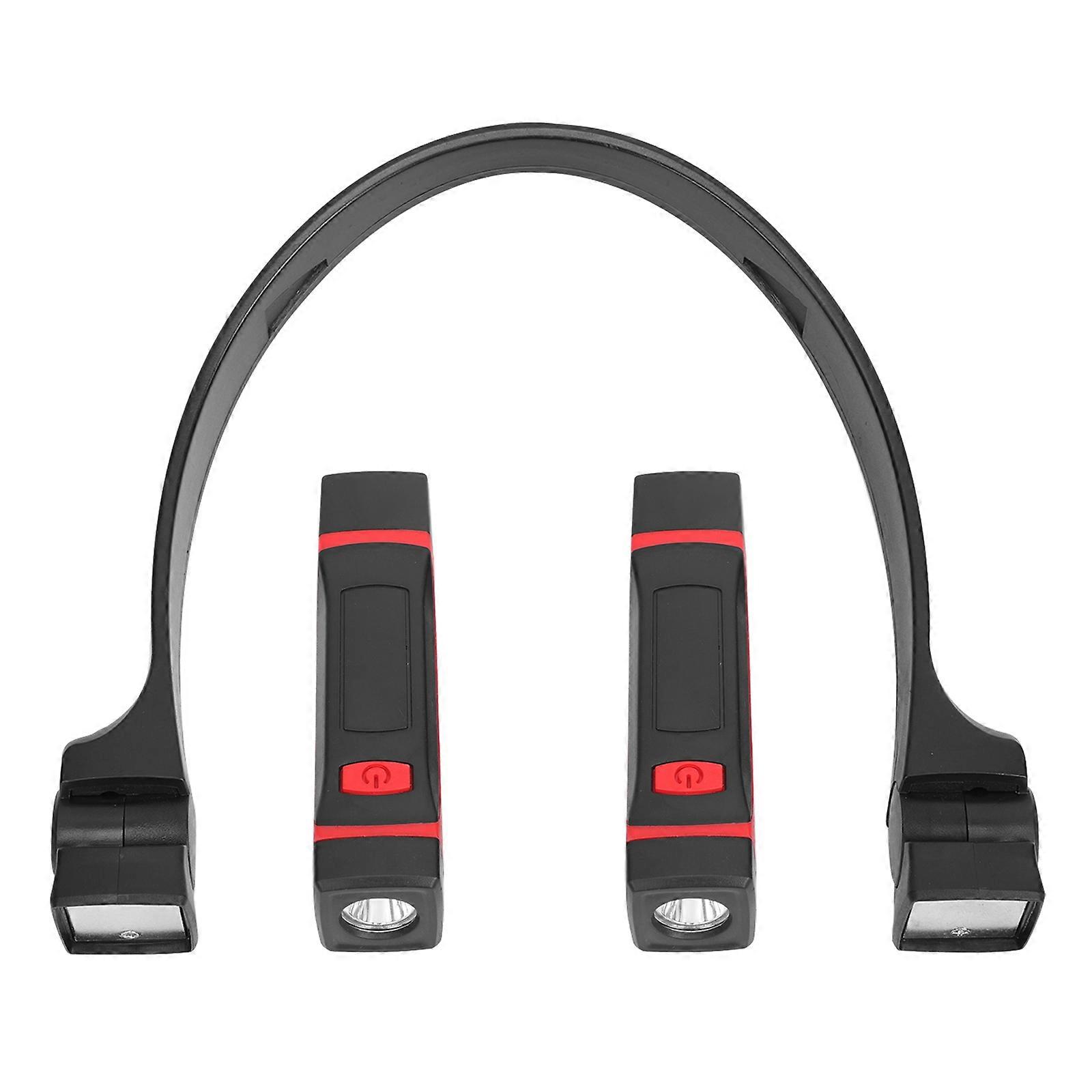 Hands Free Neck Light For Night Running With Wide Angle Beam 1Pack ABS Material And Portable Design