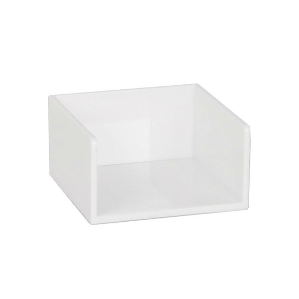 Multifunctional Memo Pad Dispenser Container For Office School With Flat Bottom 1Pcs