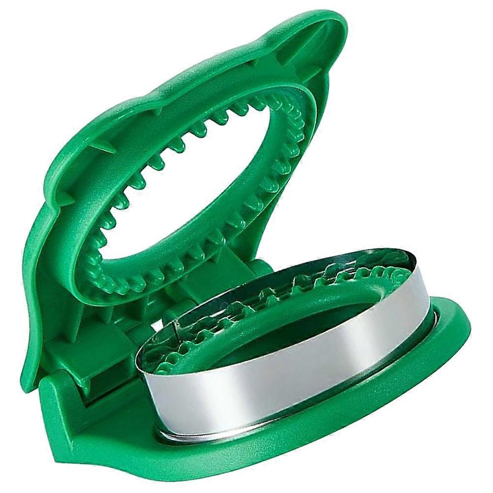 Cookie Maker Round Sandwich Press Food-Grade Material Home Users Food Preparation 16.5X12.5X4CM Cutting 1Set