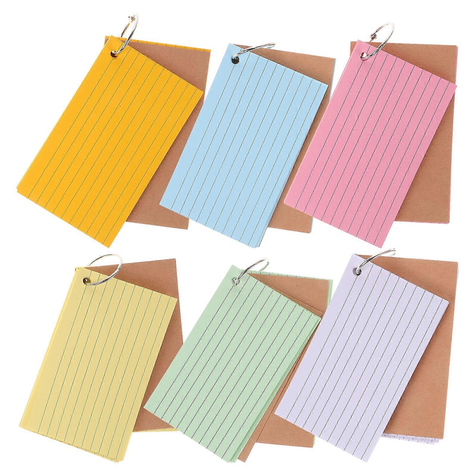 Learning Cards 1 Set Flashcards For Studying And Note-taking Rectangular For Professionals