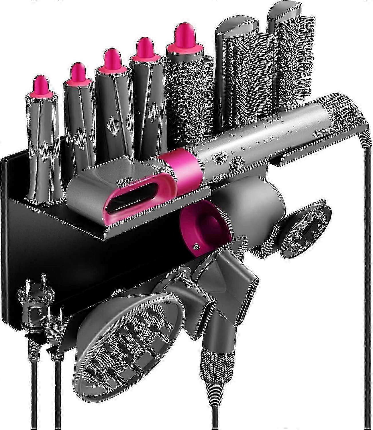 Support mural pour Dyson Airwrap Styler, pour sèche-cheveux Dyson Supersonic, 2 en 1 Storag