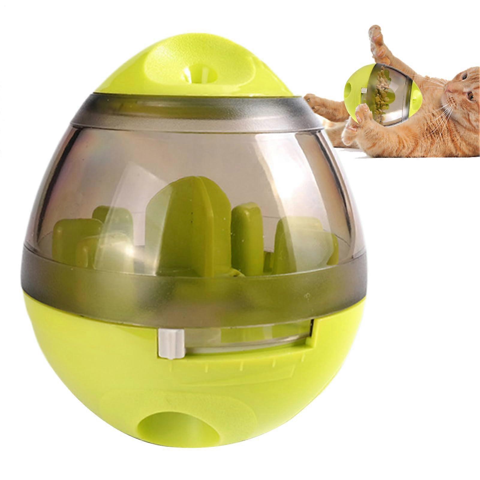Hundeleckerli Puzzle For Dogs: Slow-Feed Interactive Chew Ball For Brain Training And Dental Care, Green
