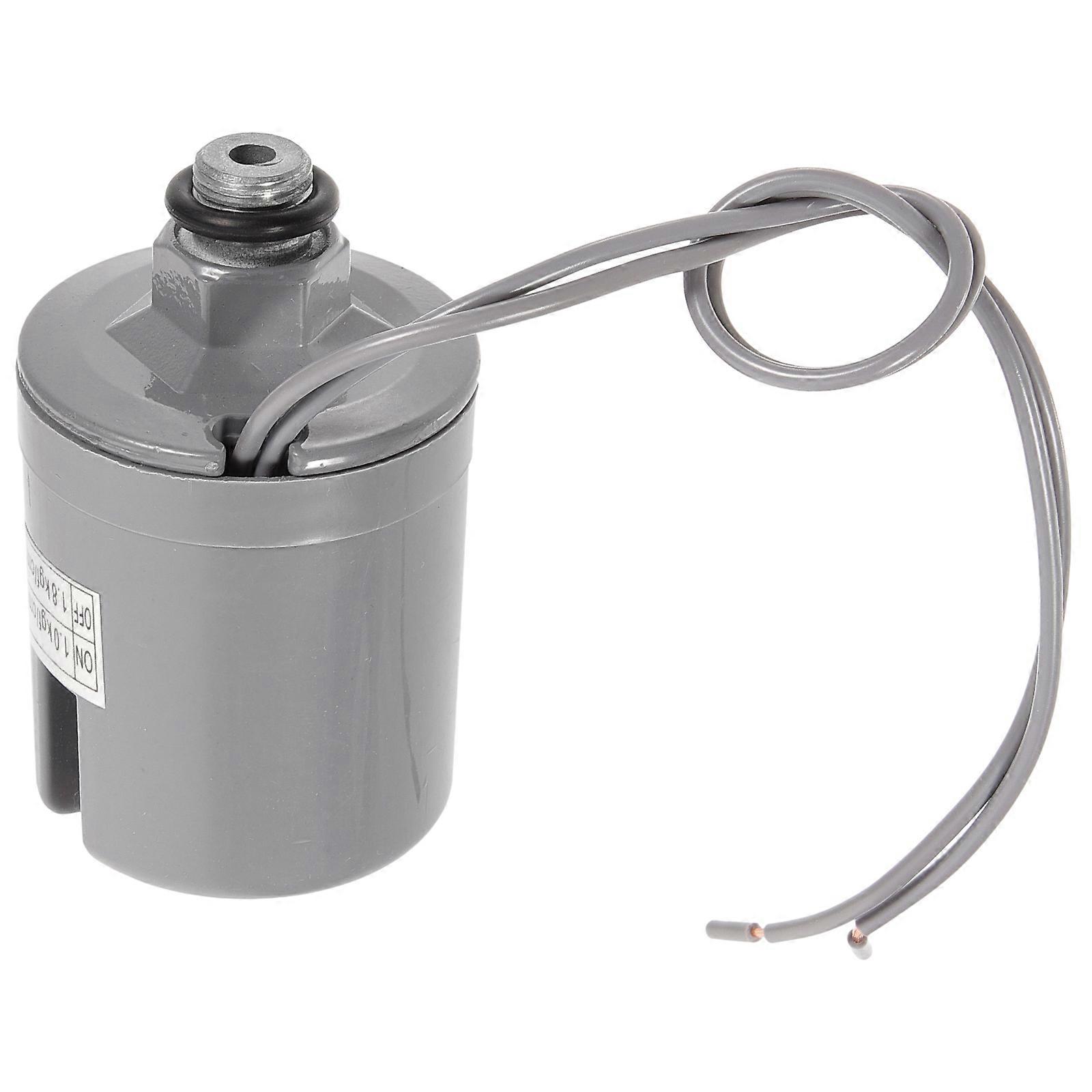 Grey Automatic Water Pump Pressure Switch for Household Use 1.01.8KG Plastic Material