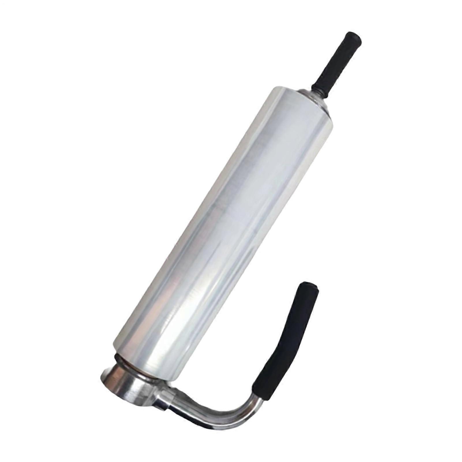Shrink Wrap Dispenser Holder Industrial Strength Stretch Wrap Holder Hardened Tension Shrink Wrap Dispenser with Extended Handle for Boxes and Pallets