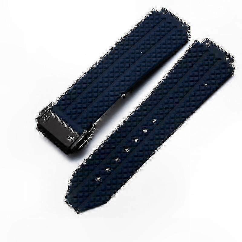 Waterproof Rubber Band for 24mm 26mm Watch Strap Replacement