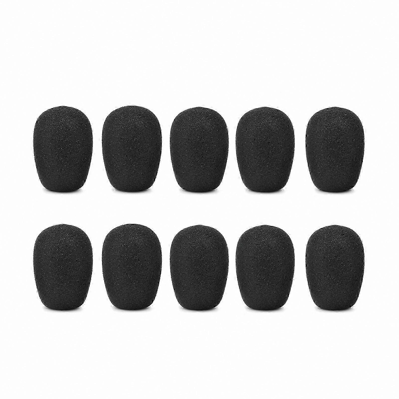 Microphone Foam Covers for Headsets - Windscreen Filters for Professional Mic Protection (2/5/10 Pack)