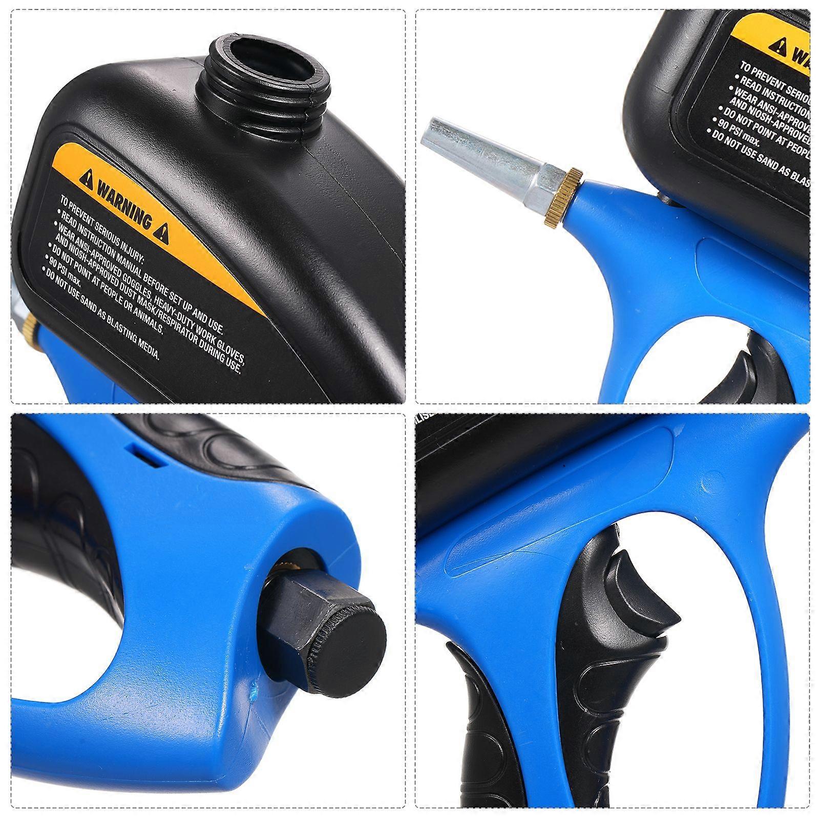Anti-rust Sandblaster Handheld Pneumatic Sand Blast Machine Glass Tombstone Sprayer Sandblasting Machine With Small Nozzle