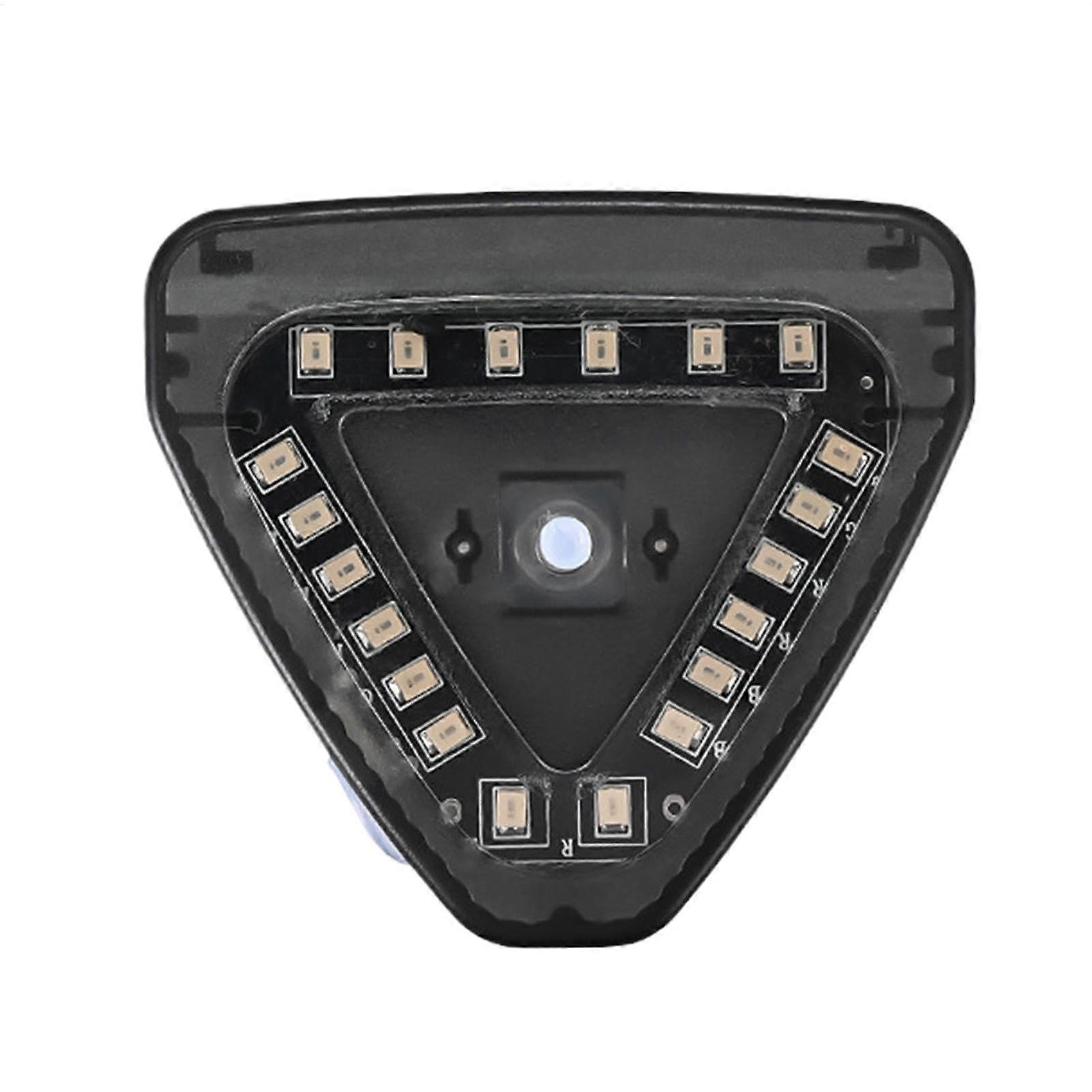 Aircraft Warning Light For Car  Solar Energy Car LED Warning Lights  Antirearend Collision Trailer Indicator Lamp For Automotive Ref: 9272