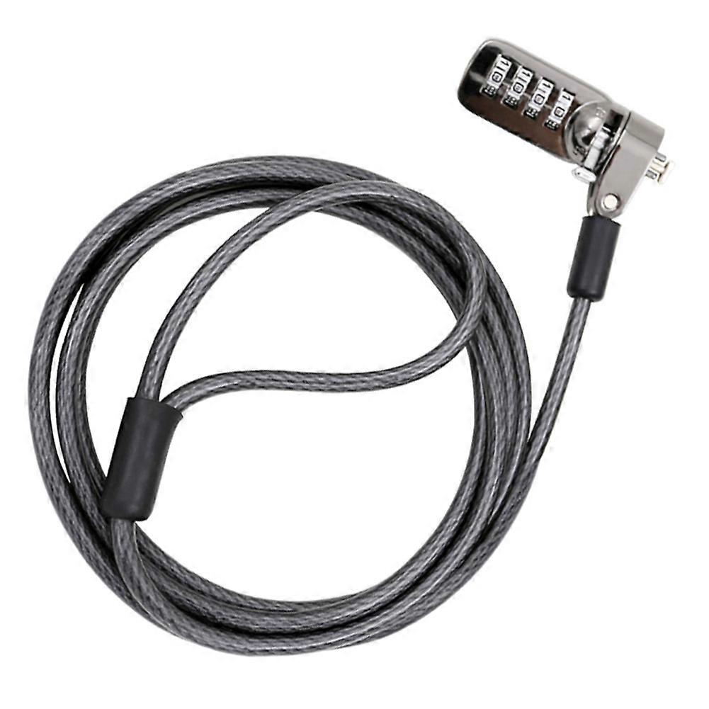 Notebook Laptop Combination Lock Security Cable 4 Digit Password Protections